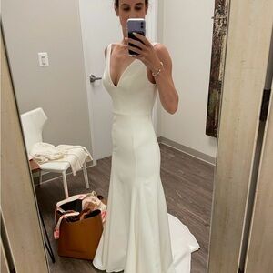 Jenny Yoo Ivory Sleeveless Wedding Dress
